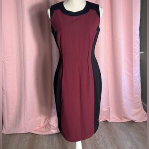 Calvin klein office dress: Maroon dress